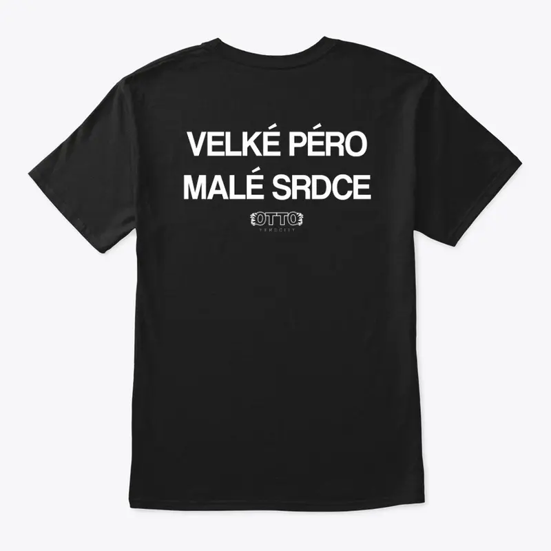 VELKÉ PÉRO MALÉ SRDCE T-shirt