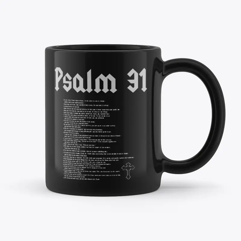 PSALM 31 Mug